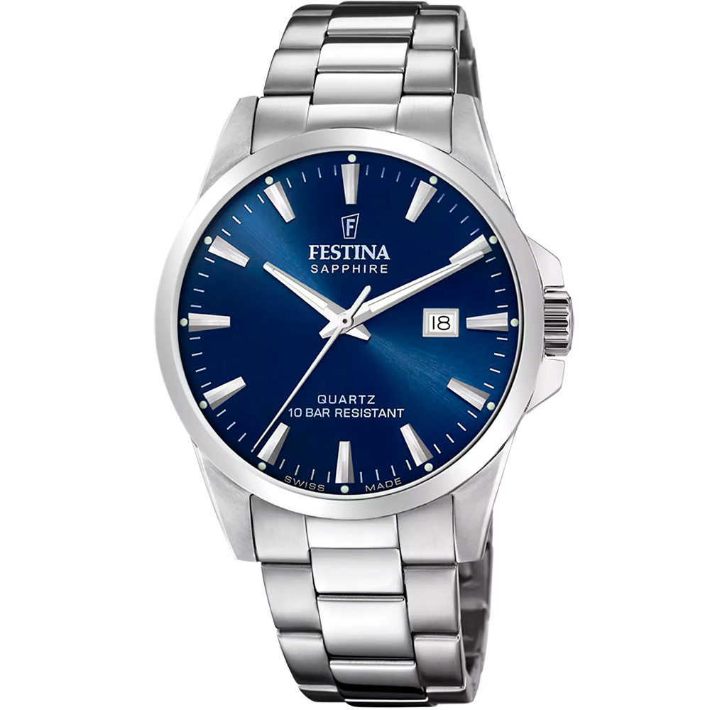 CLASSIC SWISS MENS BLUE STEEL 