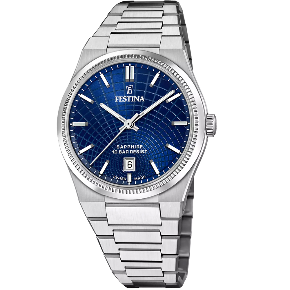 RIVE SWISS MENS BLUE STEEL