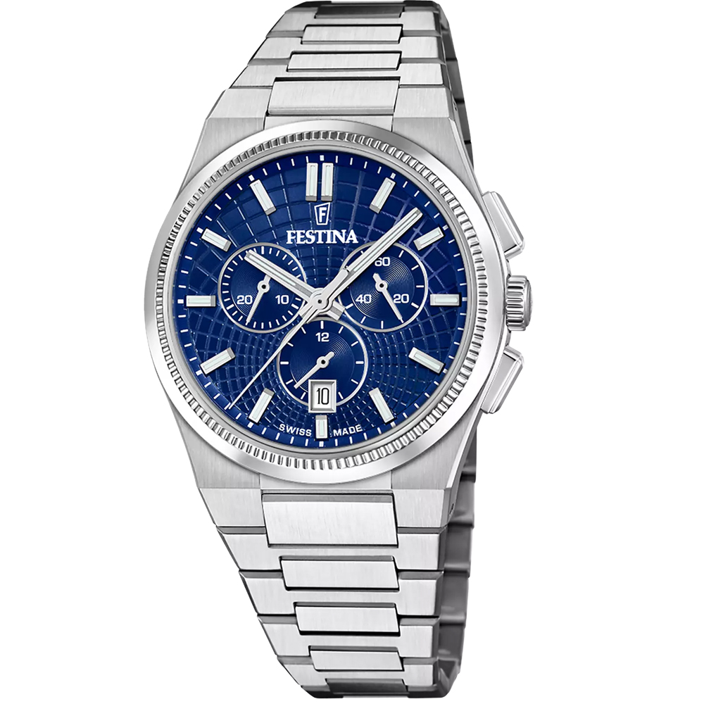 RIVE SWISS MENS BLUE STEEL