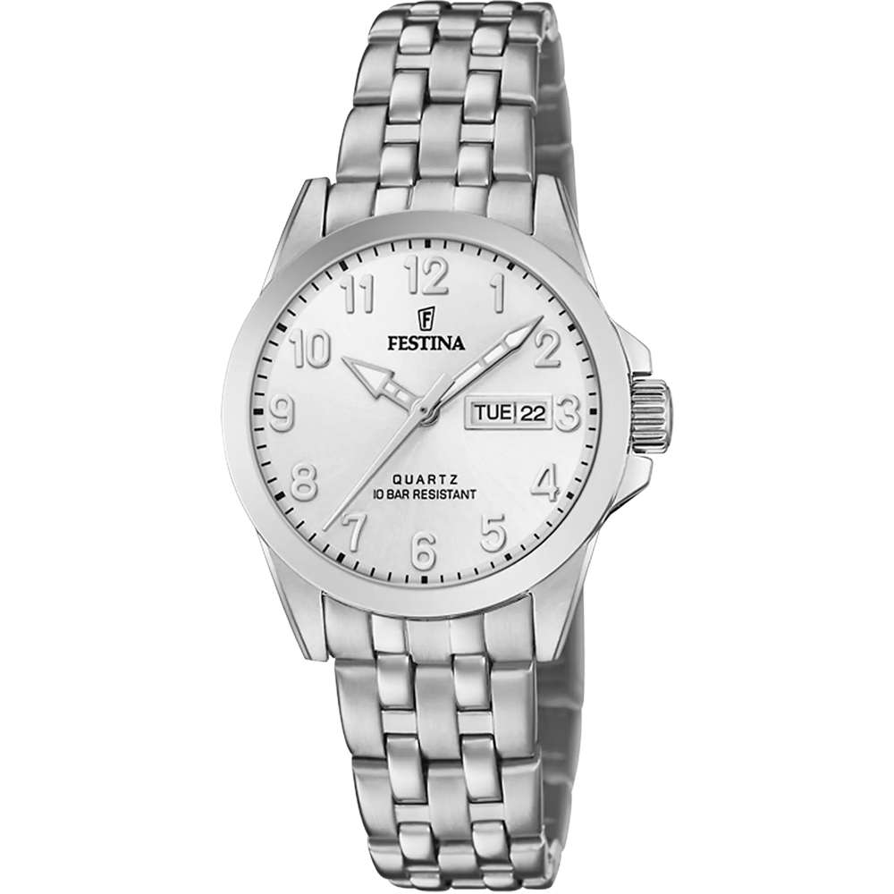 ACERO CLASICO WOMENS SILVER DIAL SILVER STEEL 