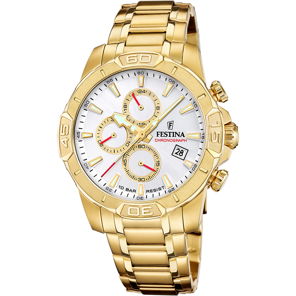 TIMELESS CHRONOGRAPH MENS BLACK DIAL SILVER STEEL 