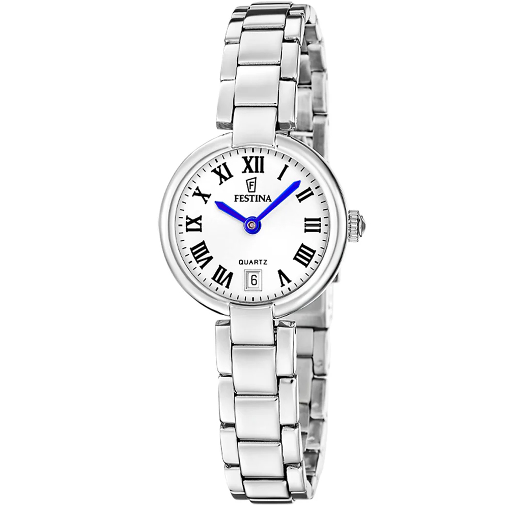 MADEMOISELLE WOMENS SILVER DIAL SILVER STEEL 